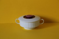 Rosenthal Variation Secunda Purpur Suppentasse mit Deckel