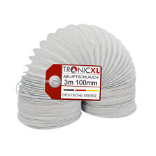 PVC Abluftschlauch 100 mm 3 m Trockner Klimaanlage Grow Schlauch Abluft