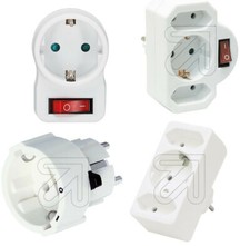 Zwischenstecker, Adapter mit Schalter 230 Volt