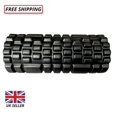 Schaumstoff Fitness Roller für Tiefengewebe Massage Gitter Muskel Triggerpunkt Muskeln