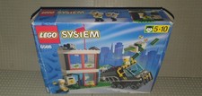 NUR LEERKARTON OVP BOX Lego Set 6566 Town Bank Bankhaus Vintage Geldtransporter
