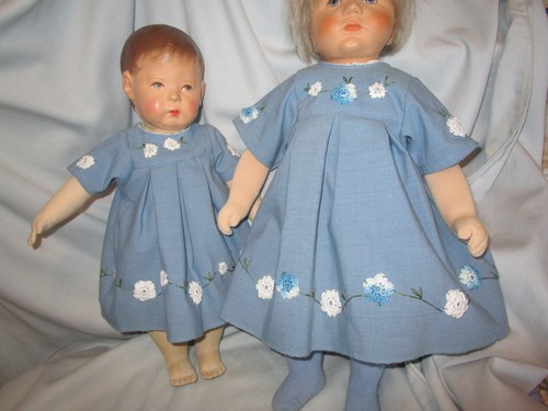 Kleid mit häkelblumen - mit, -für