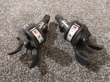 2008 SRAM X5 Trigger Schalthebel 3x9 fach Top Zustand Retro MTB