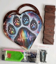 Diamond Painting Holz Schachtel Pfote DIY 5D Diamant Painting Kits