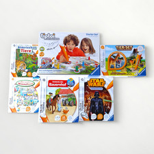 Großes tiptoi Konvolut: Stift, Starter-Set, Tier-Set Dinos, Star Wars, Bauernhof