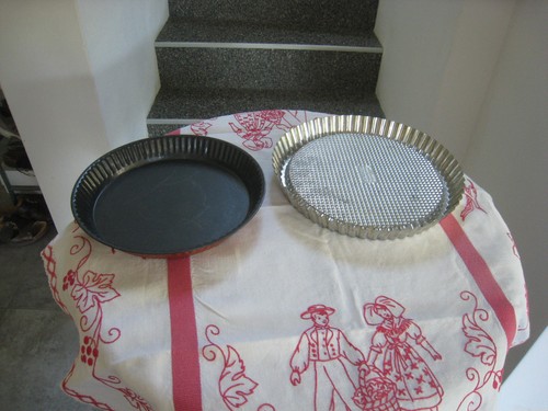 Alte blech kuchenblech rund - kuchenblech,