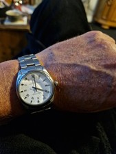  Rolex Oyster  Stahl Weiss