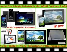 4x Anti-reflex-glare matt für