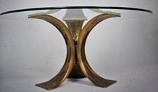 Couchtisch Luciano Frigerio Bronze/Glas