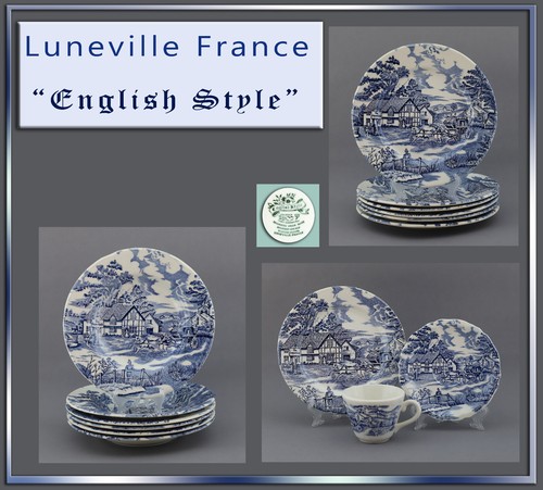Luneville english style - luneville, "english