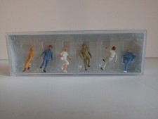 Preiser Treppensteigende Passanten Treppe 14132 H0 1:87 OVP 6 Fig
