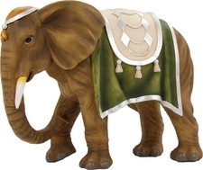 Krippenzubehör Elefant 21 cm für 19-20 cm Figuren Polyresin Deko