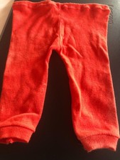Puppenkleidung Jerseyhose rot