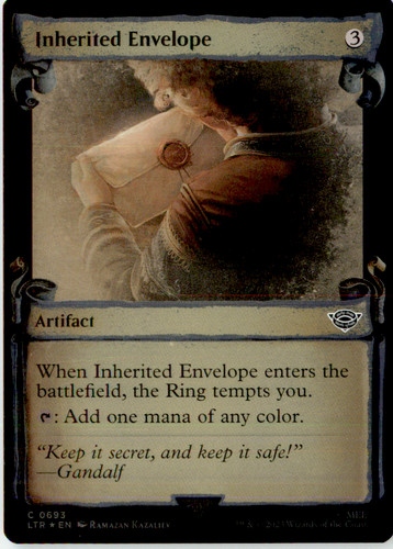 Mtg inherited envelope - inherited,