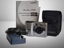 Canon Digitalkamera PowerShot A1200 Silber 12 IMP 4x Zoom inkl 8GB SD-Karte