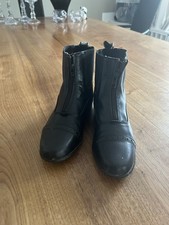 Schwarze Lederreitstiefel Von Lösdau