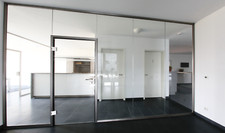 Glastrennwand komplett inkl