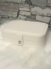 Schmuckkästchen PU-Leder Schmuckbox Schmucketui Reise Schmuckschatulle Frauen