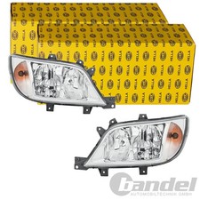 2x HELLA HALOGEN SCHEINWERFER