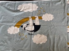 Panel Jersey Faulchen Faultier grau blau Maloni Design 65 x VB 150