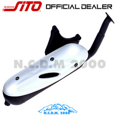 0233 AUSPUFF SITO PLUS PIAGGIO