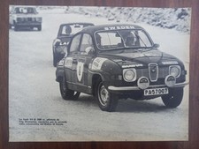 Saab V4, Rally Sweden, Abbildung, 1972