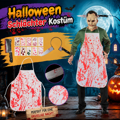Blutige schürze halloween - blutige,