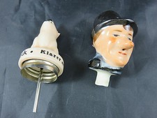 Zwei Vintage Porzellan Ausgießer - Schnapsnasen - Ausschenker Charakterkopf