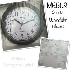 MEBUS Quartz Wand-Uhr ca. 21
