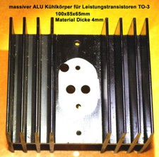 ALU Kühlkörper Aluminium