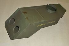 Geräuschdämpfer , Blechteil für Heizung  ,  MAN Bundeswehr Lastwagen