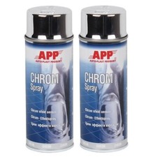 2 x APP Chrom Spray - Lack mit