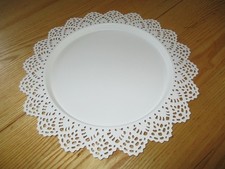 Ikea SKURAR Tablett  Deko Schale Kerzentablett Kerzenteller Metall weiß