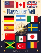 Flaggen der Welt Malbuch: 206