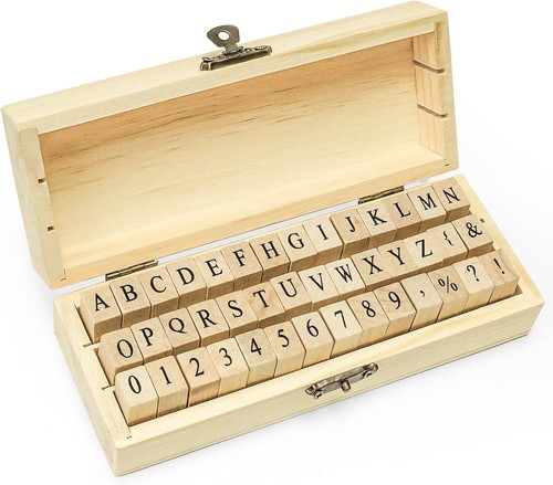 Buchstaben stempel 42pcs - buchstaben, stempel,