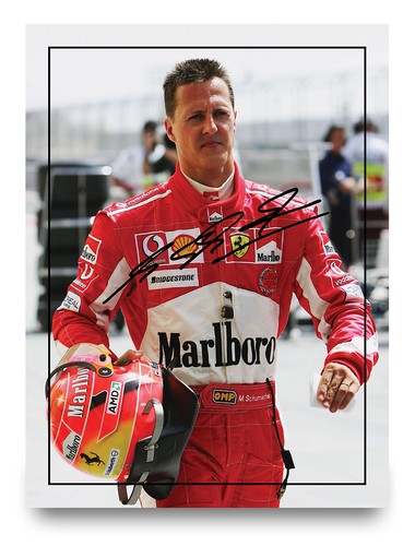 Michael schumacher signed - michael,
