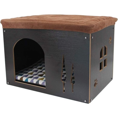 Hundehütte holz katzenhaus - hundehütte,