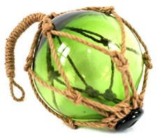 Fischerkugel ca. 13cm Glas