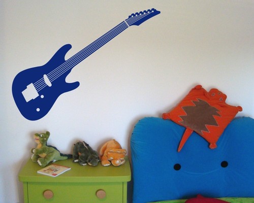 Samunshi wandtattoo gitarre - samunshi, e-gitarre