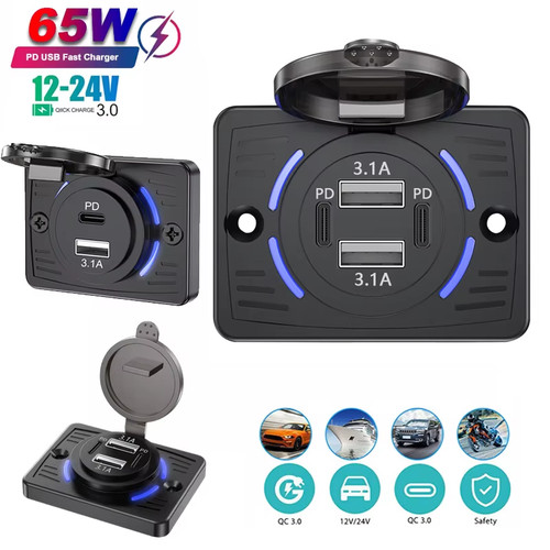 12v kfz usb ladegerät 0 - 12v,