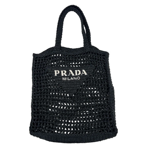 Prada raffia black - prada,
