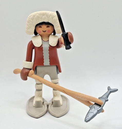 Playmobil eskimo frau inuit - eskimo,