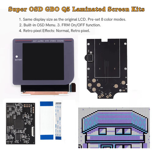Gameboy classic osd - classic:, q5