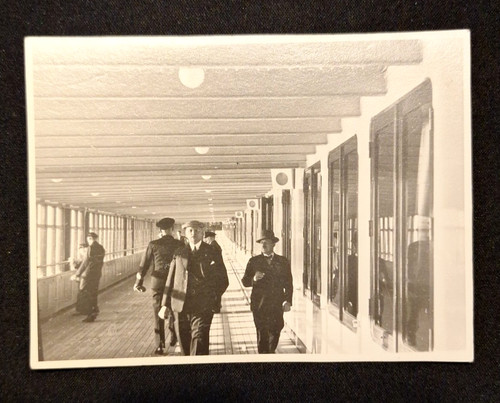 Altes foto deck kreuzfahrt - foto, kreuzfahrt-