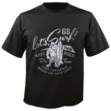 Shirt lets surf wave rider - t-shirt,