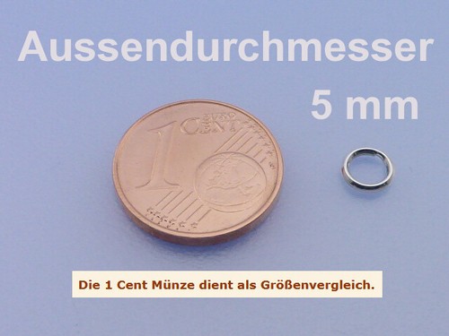 Echt 925 silber - 925, spaltringe