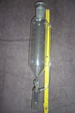 Tropftrichter graduiert 500ml, Druckausgleich NS29/32, Glasküken, Glasstopfen