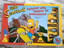 Die Simpsons - Drunter und Drüber in Springfield - Brettspiel - Top Zustand 