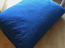 Dickes Federbett Ballonbett in blau 130x180 - sehr guter Zustand - incl. DHL