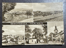 alte AK PK „Geschwenda • Thüringer Wald“ DDR 1970 ungelaufen